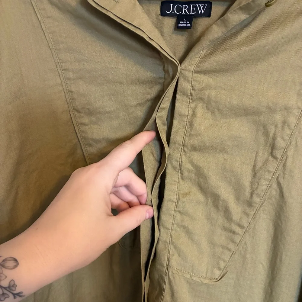 Green J. Crew Tunic